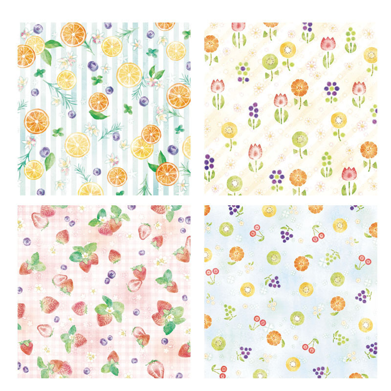 雙面折紙玩具/水果 36入