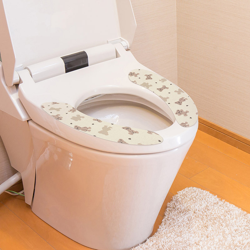 馬桶坐墊貼/小熊