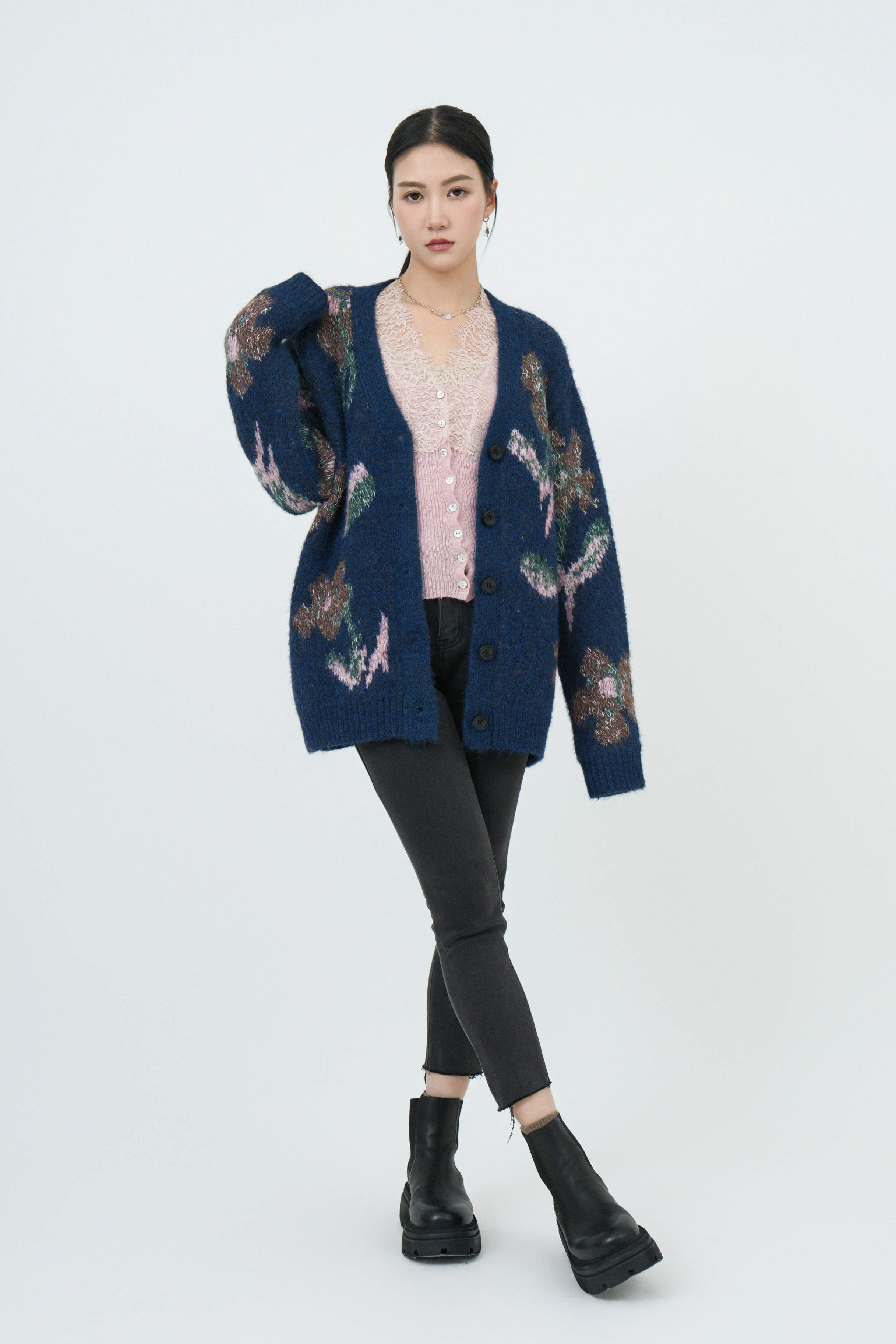 FW24_0297（外套＋上衣+牛仔褲）