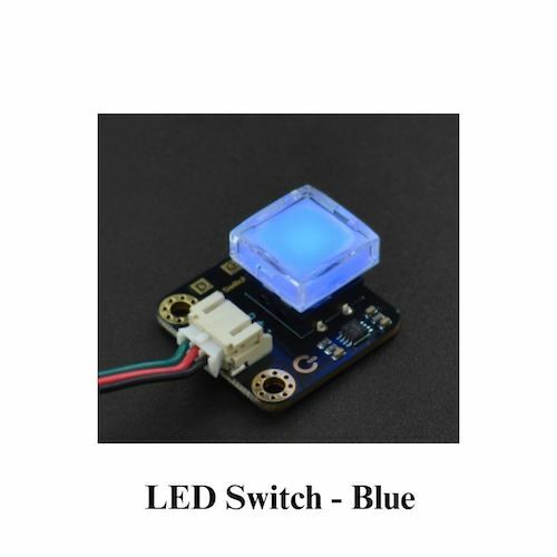 DTSL_DFRobot HuskyLens Study Pack Kit KIT0179-EN_LED Switch - Blue