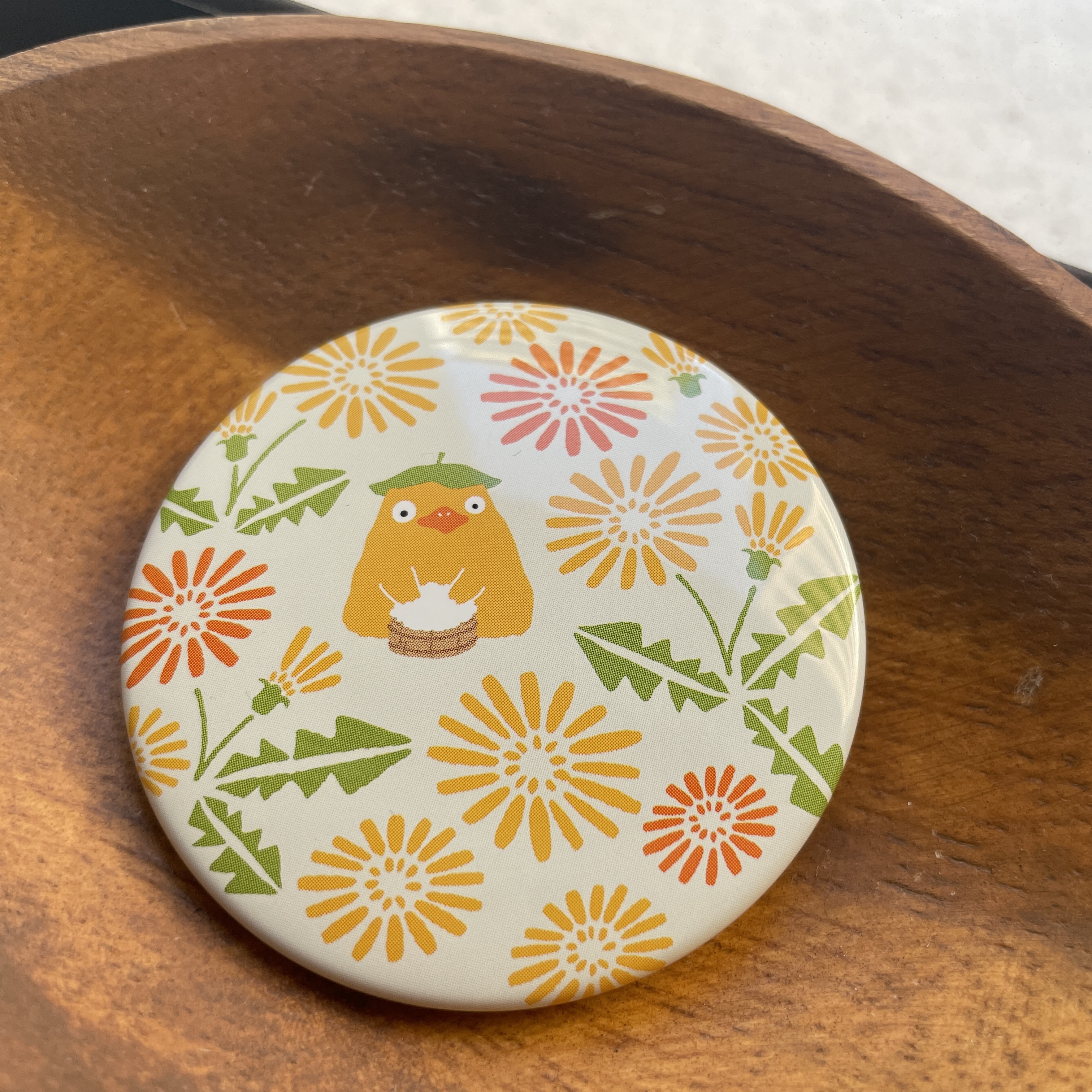 招福胸章 神隱少女 蒲公英花樣