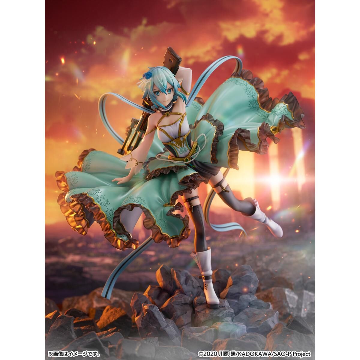 詩乃 -Crystal Dress Ver.-1/7 Scale Figure Sinon -Crystal Dress Ver.-1/7 Scale Figure