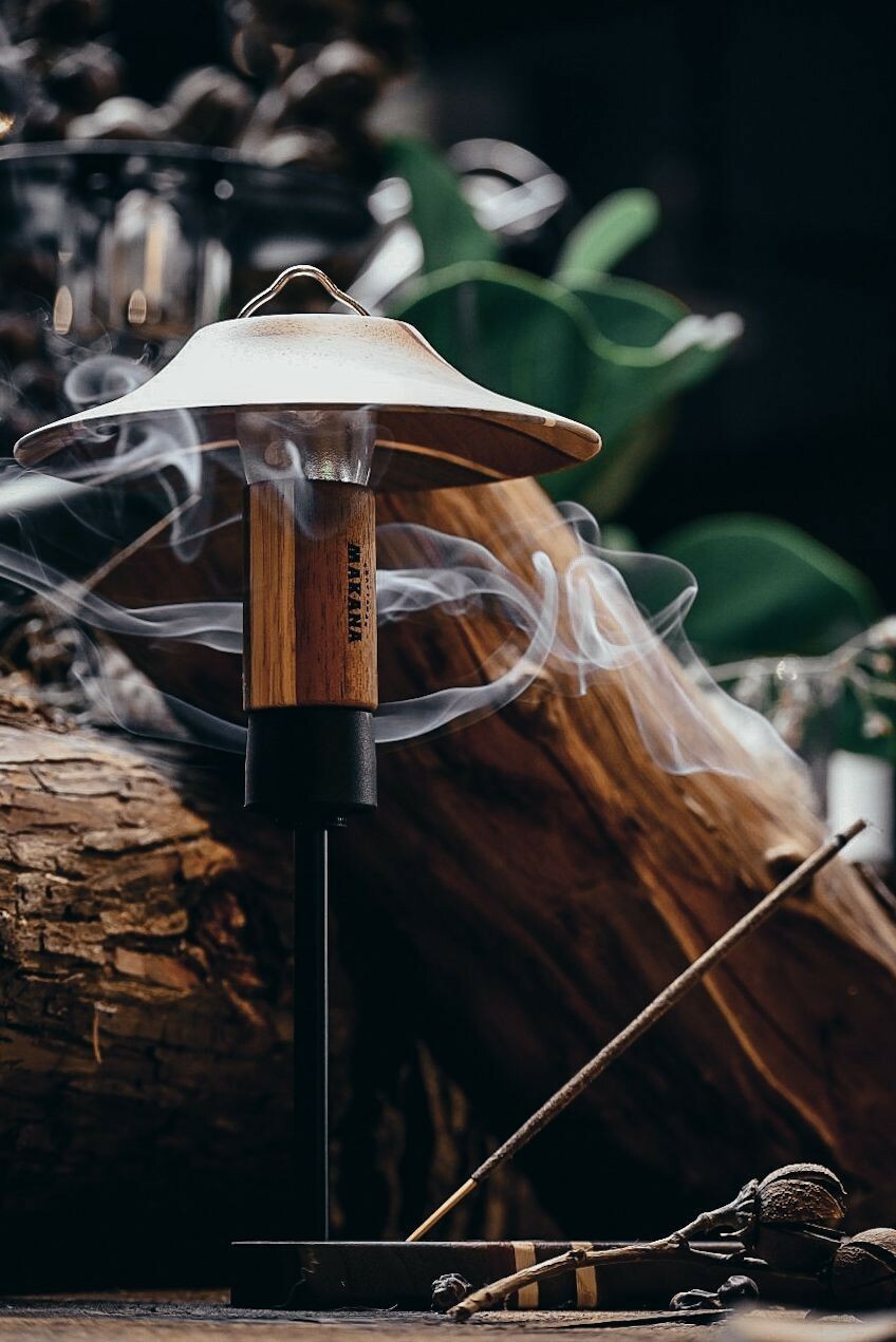 Makana｜手工實木線香座