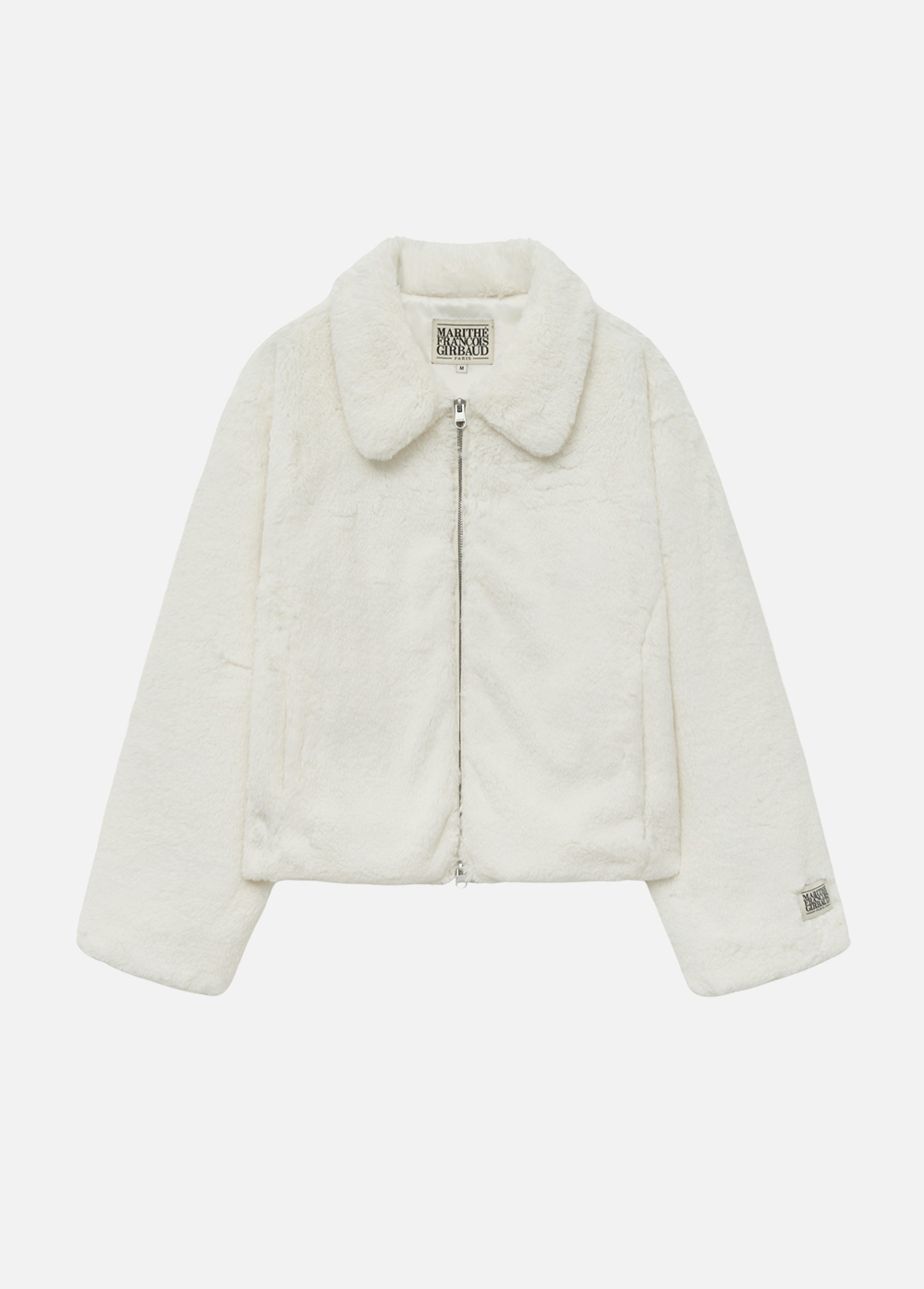 MARITHE FRANCOIS GIRBAUD W NU WEEK FUR SHORT JACKET