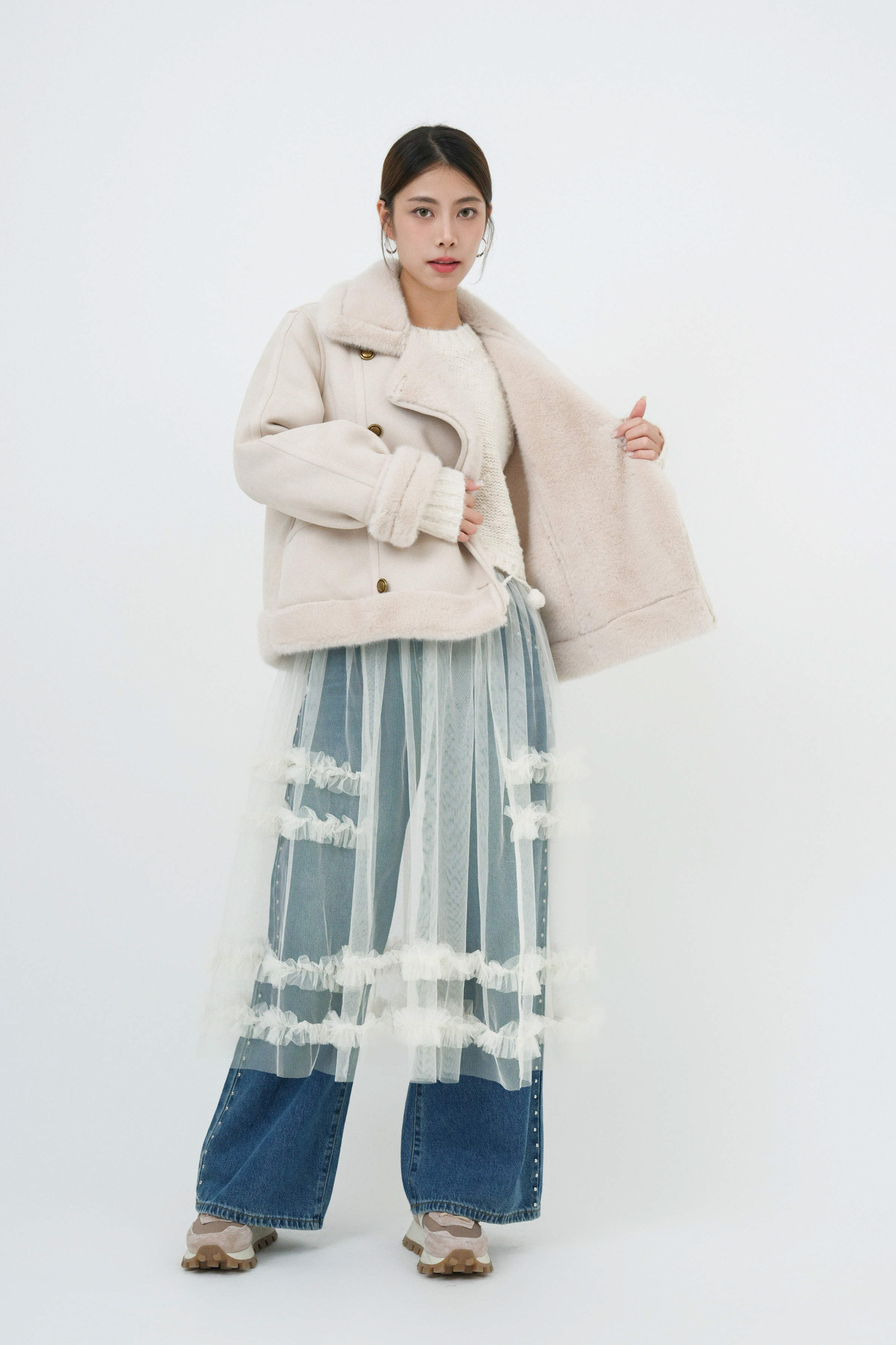 FW24_0303（外套＋上衣＋連身裙+牛仔褲）