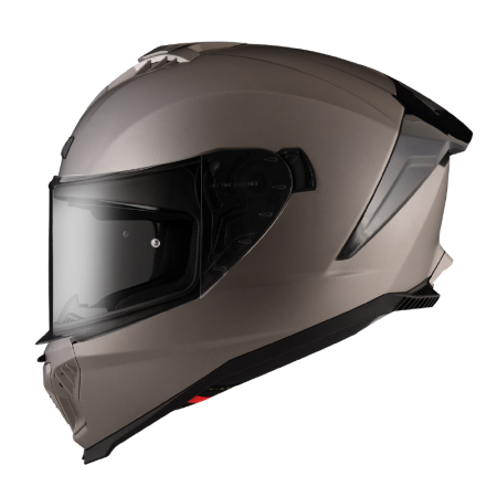 ASTONE GT6 PLUS 鈦黑銀 素色 全罩式帽款