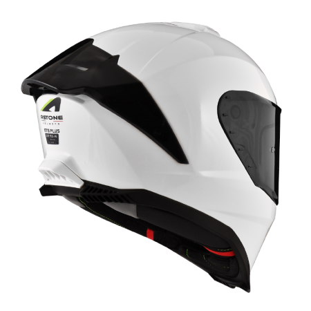 ASTONE GT6 PLUS 亮光白 素色 全罩式帽款