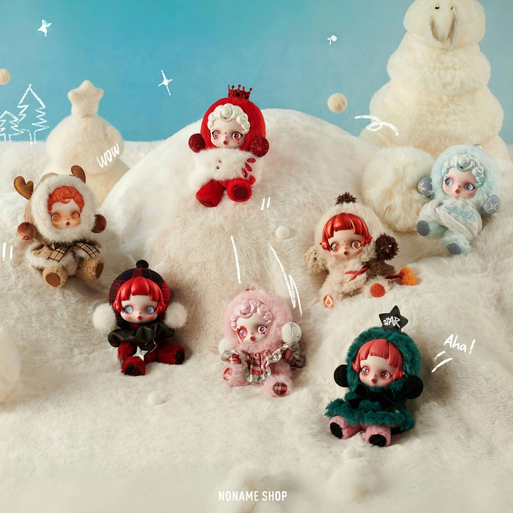 POP MART 泡泡瑪特 SKULL PANDA 冬日樂章 系列 毛絨 公仔 掛飾