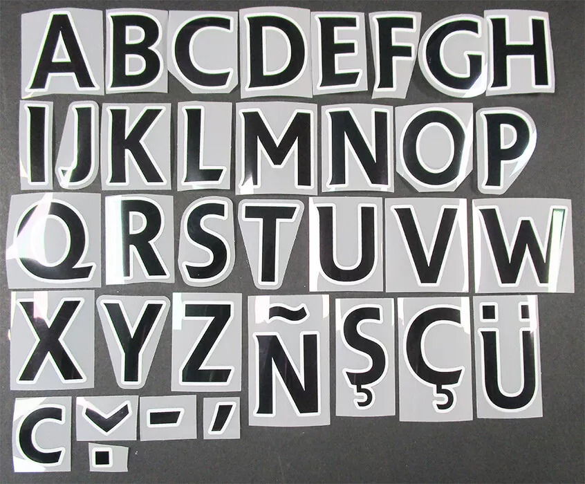 2013-17 SportingID Premier League Official Letter - Black