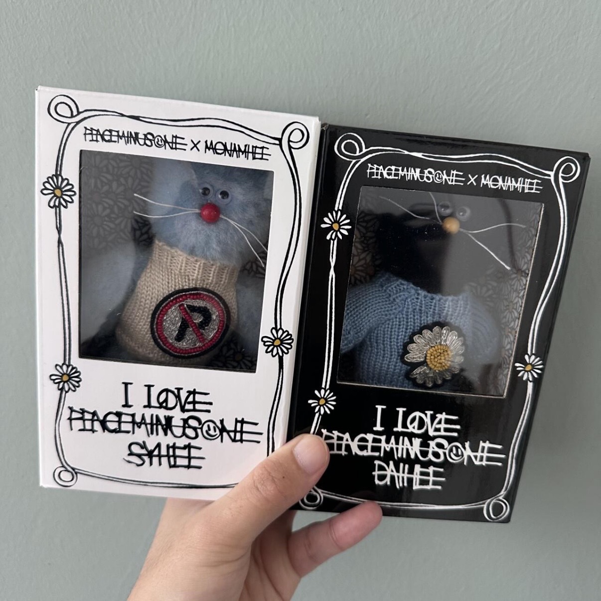 <限量聯名🏵️> GD 聯名 Monamhee 小雛菊貓咪吊飾 鑰匙圈