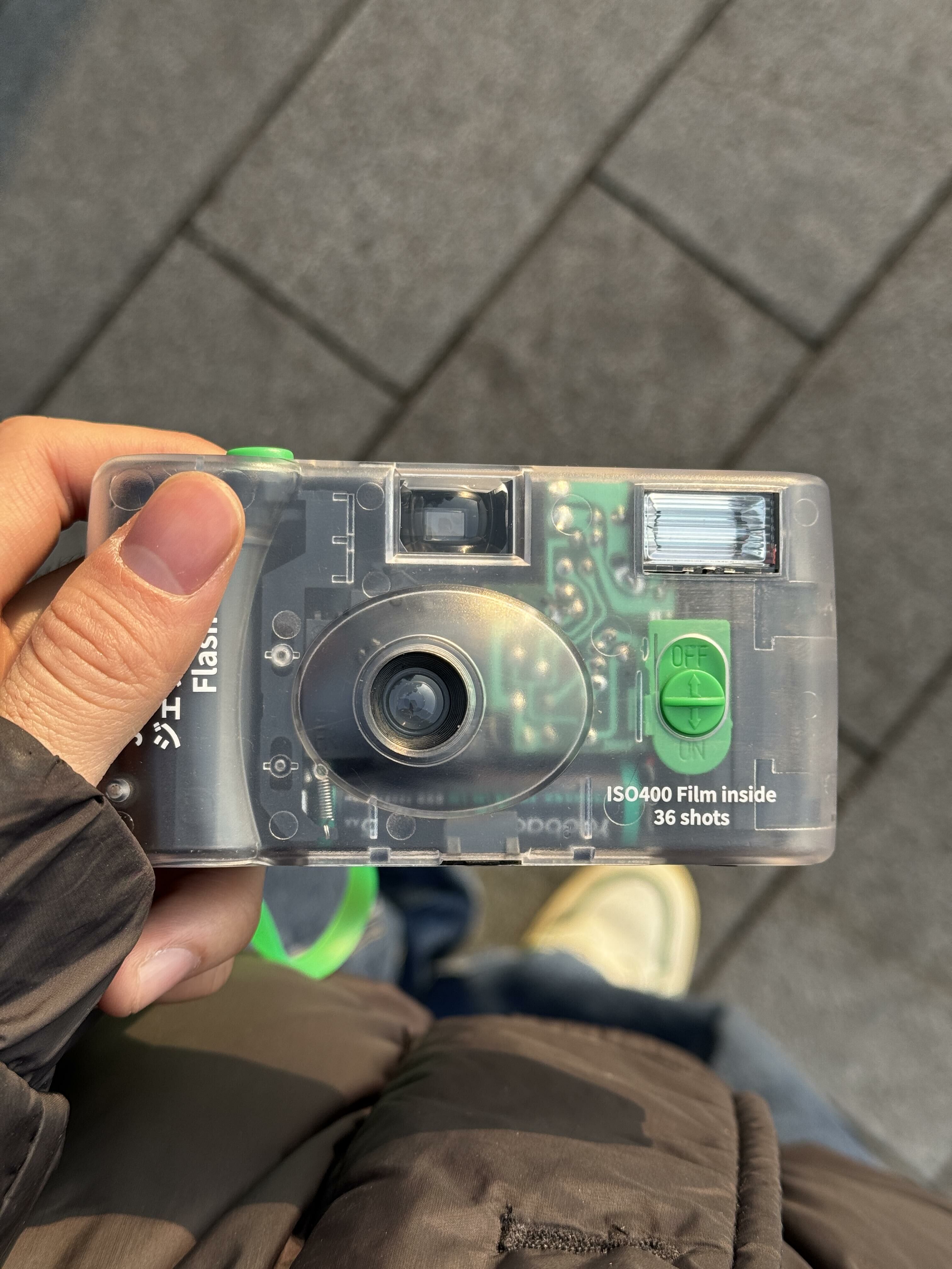 FUJIFILM 富士 JELLY CAMERA 果凍底片相機 透明殼 一次性相機 富士 5色/ 預購