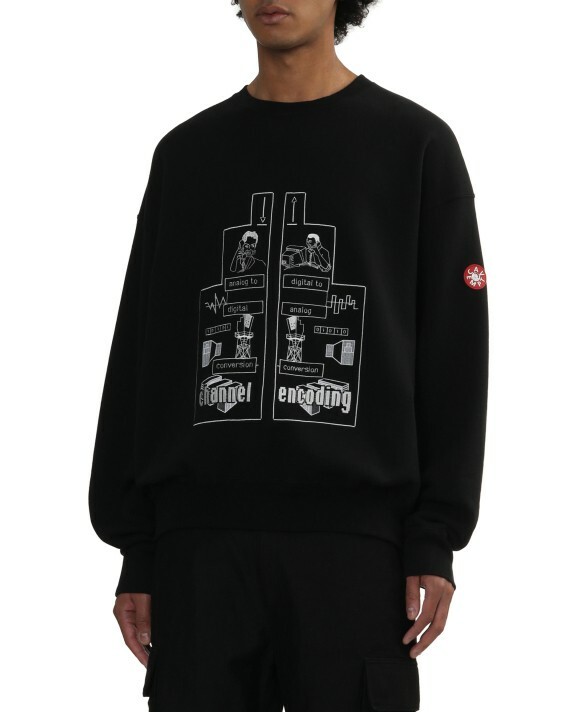 【Focus Store】預購 C.E Channel encoding crew neck sweatshirt "Black" 黑色