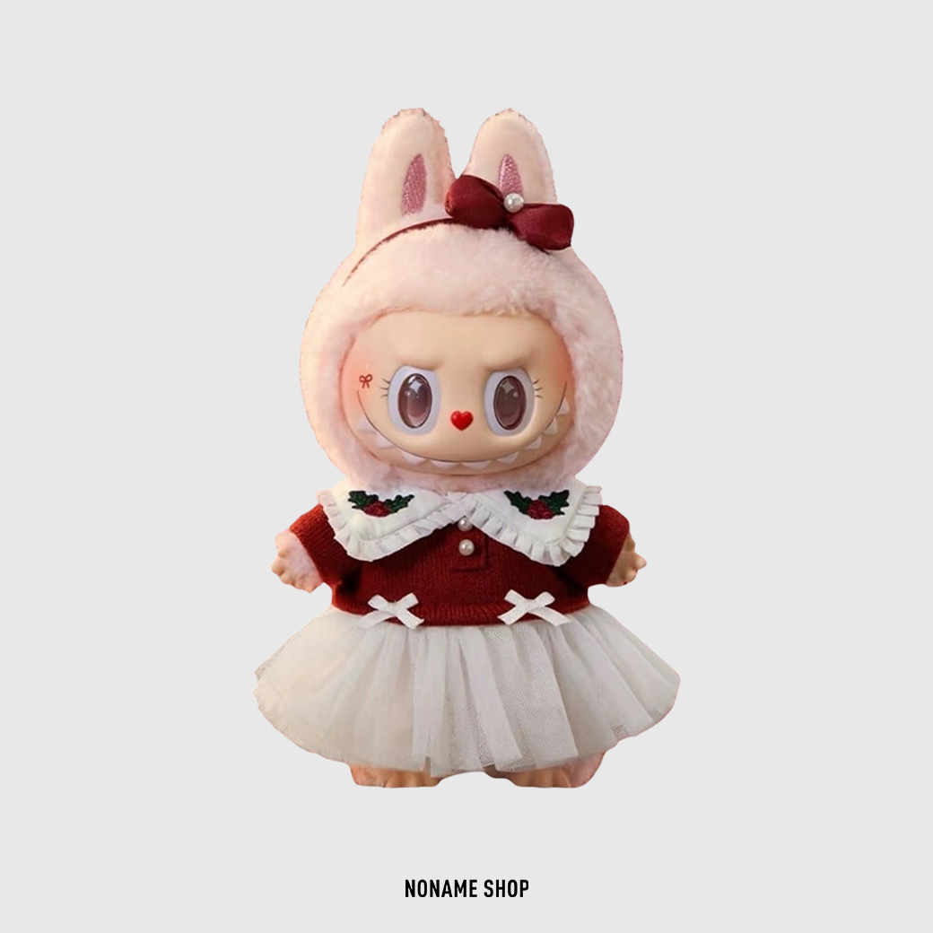 POP MART 泡泡瑪特 樂園限定 MOKOKO 聖誕 限定 搪膠 公仔 掛飾