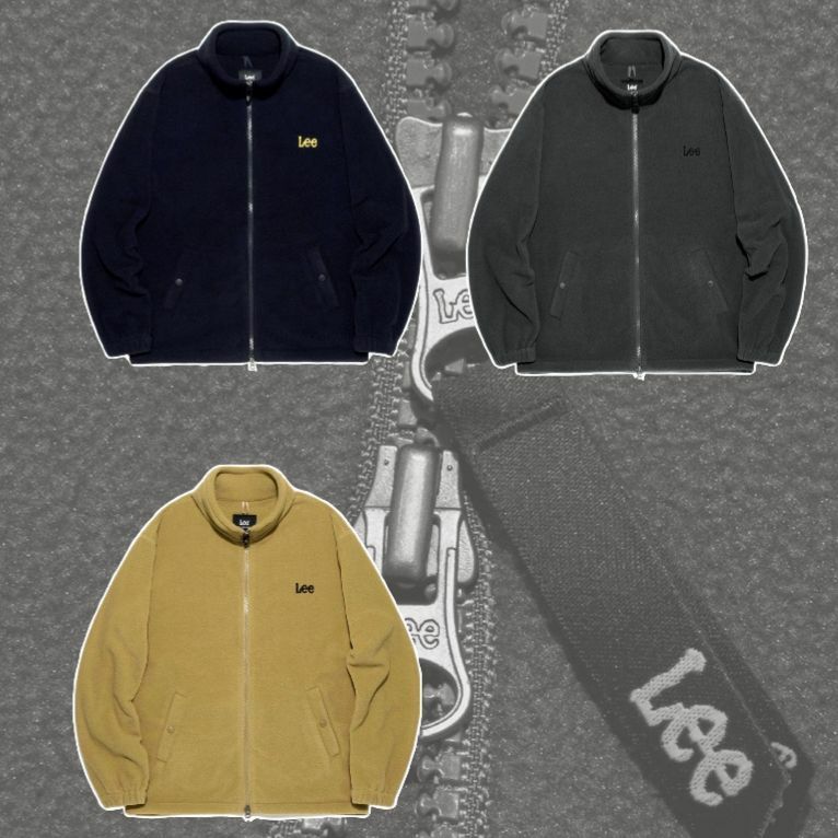 LEE 韓國限定 抓絨毛毛 ZIP UP [限時勁減!]