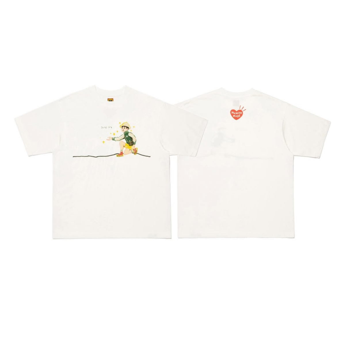 2024AW HUMAN MADE KEIKO SOOTOME T-SHIRT "SIDE B" 插畫家 情侶T 愛心 短T 現貨 XX29TE005