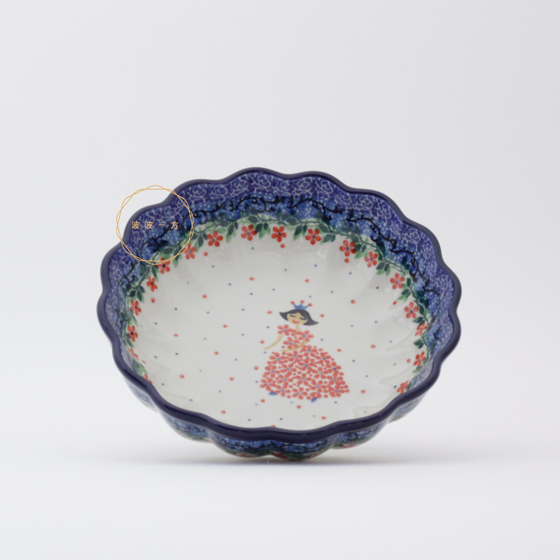 波浪盤-Ø18cm-紅公主