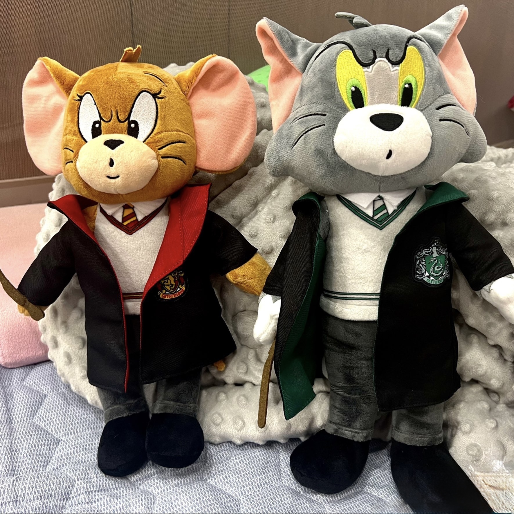 湯姆貓與傑力鼠 TOM&JERRY 華納100週年紀念哈利波特系列 玩偶 毛絨公仔 /預購