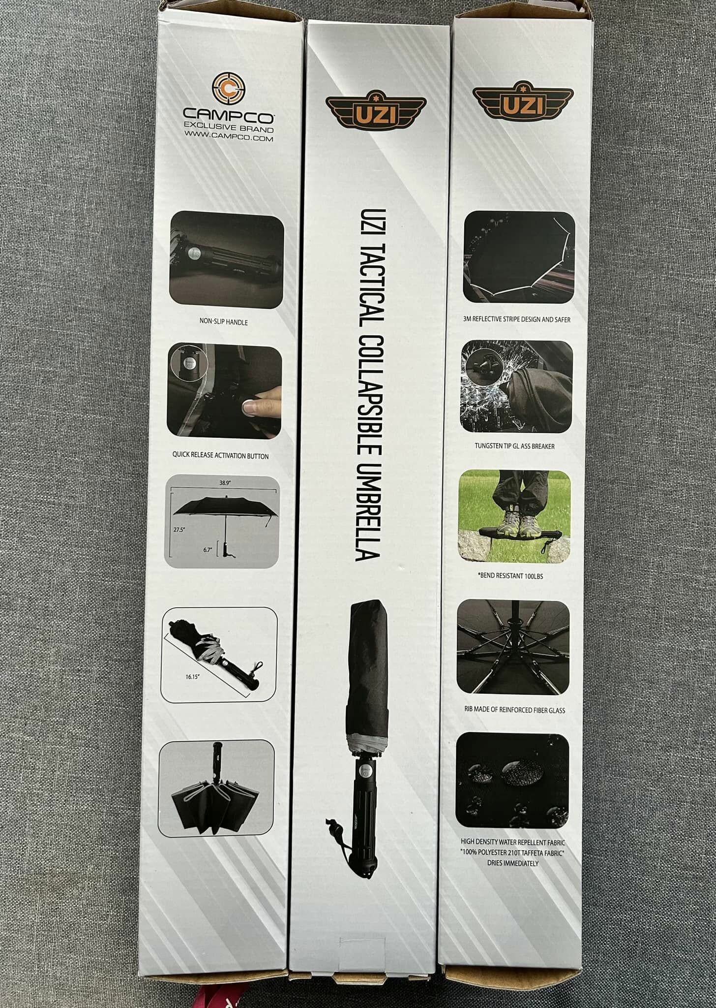 UZI Tactical Collapsible Umbrella 摺疊傘