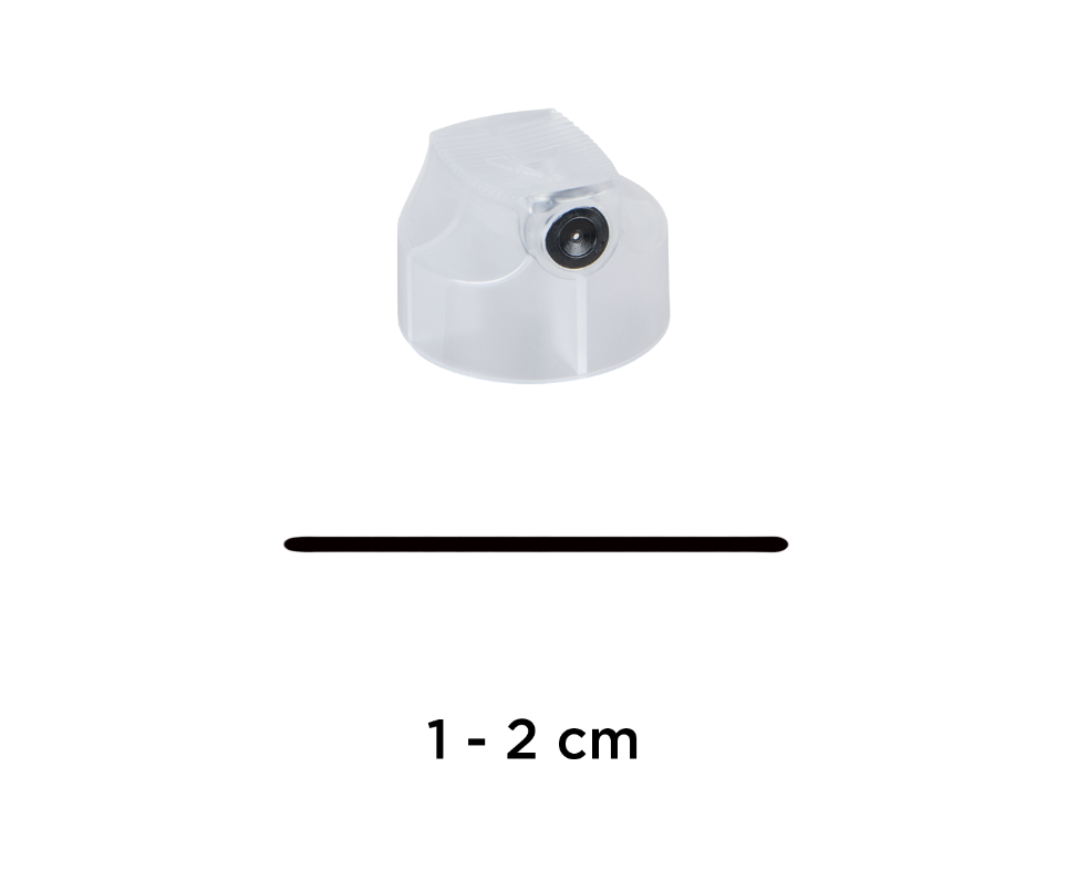 German Skinny Cap Transparent 德國細噴頭(透明)