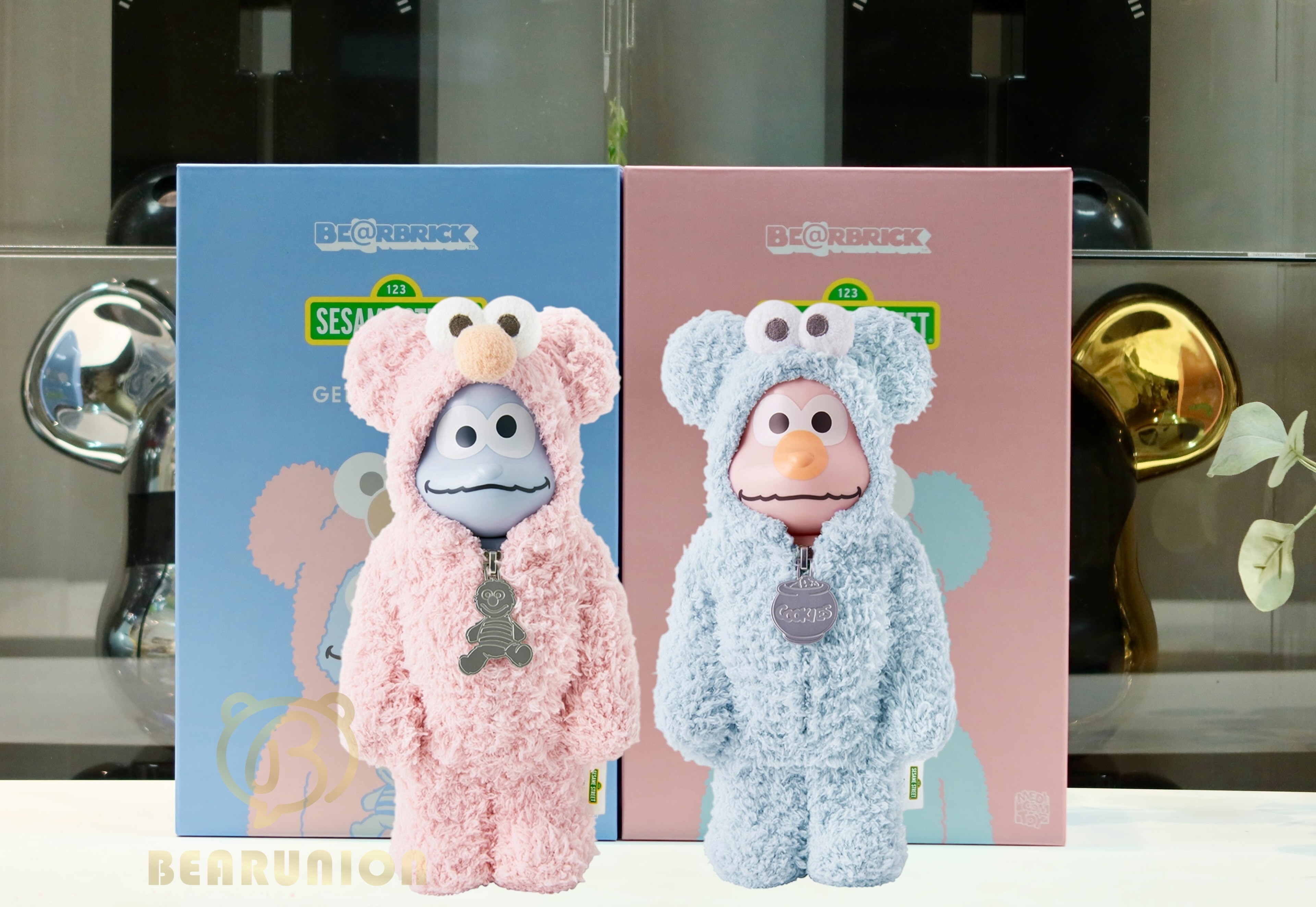 🎏預訂🎏Bearbrick 400% GELATO PIQUE SESAME STREET