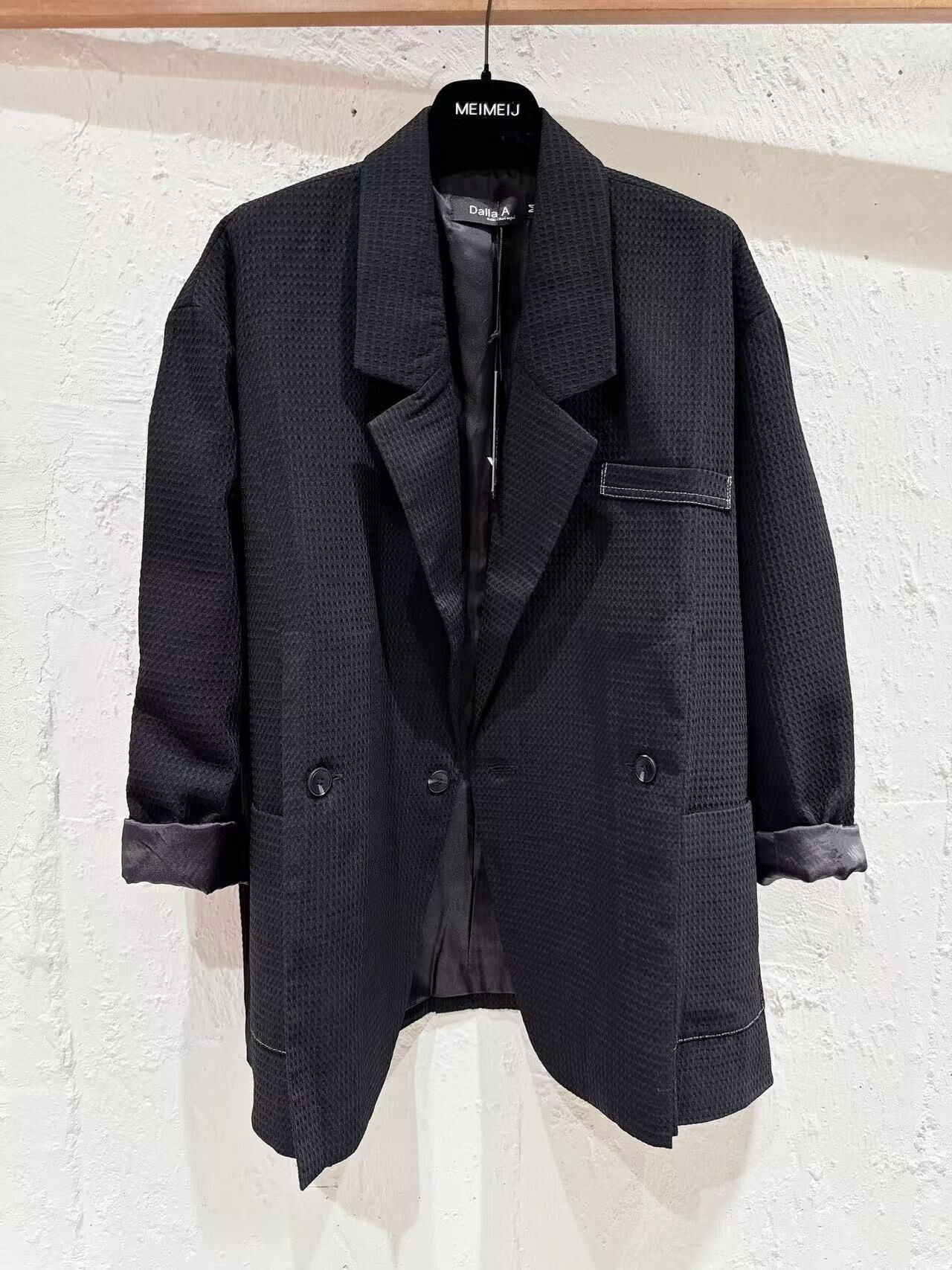 DALLA A 黑色西裝外套 -T