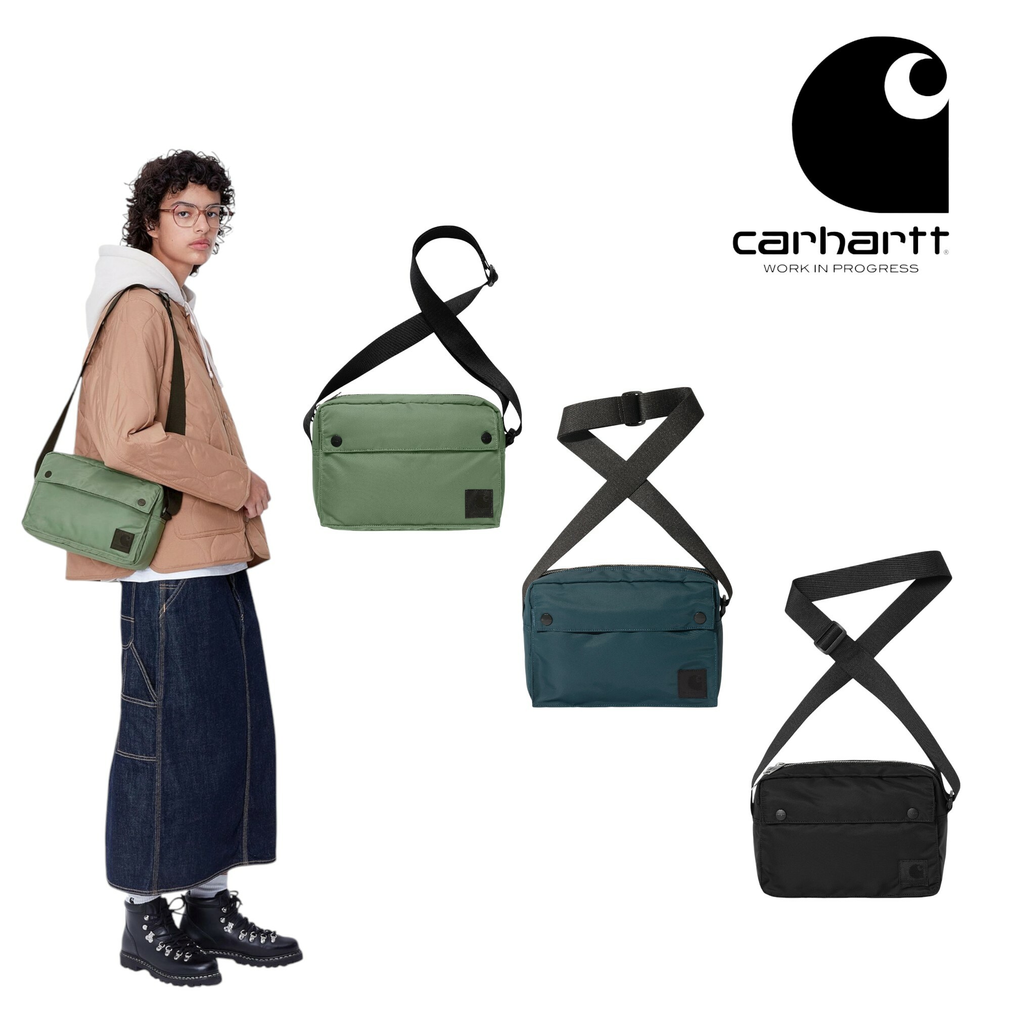 2025SS CARHARTT WIP Otley Shoulder Bag 杜邦棉 側背包 3色 現貨 I033097