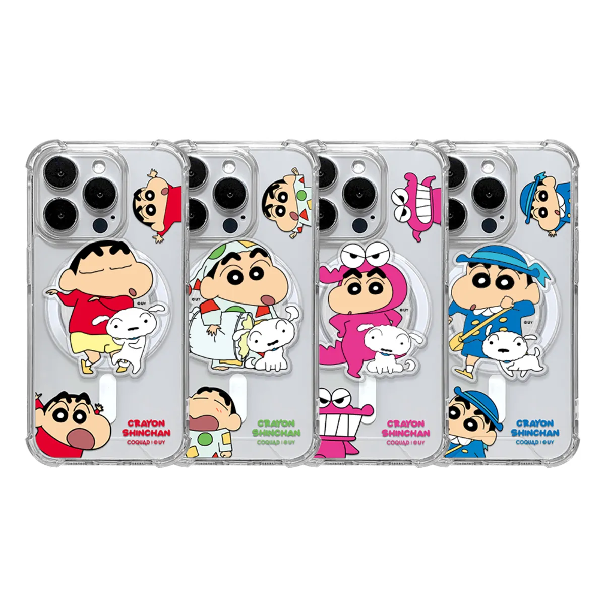 蠟筆小新 - Magsafe Clear Hard Case - 防撞透明磁吸充電手機保護硬殼 CD