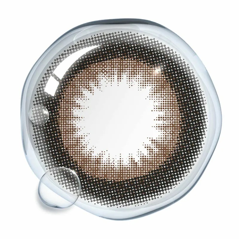 [月拋] Honey Drops Silicone Hydrogel 1 Month Mel Sepia｜矽水凝膠彩妝隱形眼鏡｜每盒2片