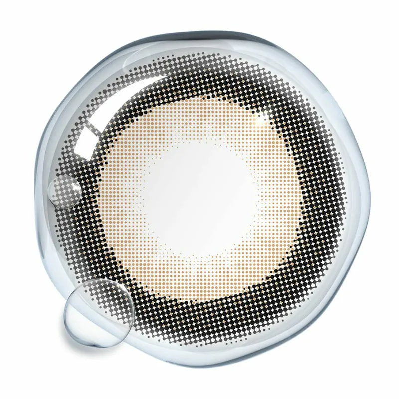 [ 日拋] Honey Drops Silicone Hydrogel 1 Day Mel Pudding｜矽水凝膠彩妝隱形眼鏡｜每盒10片