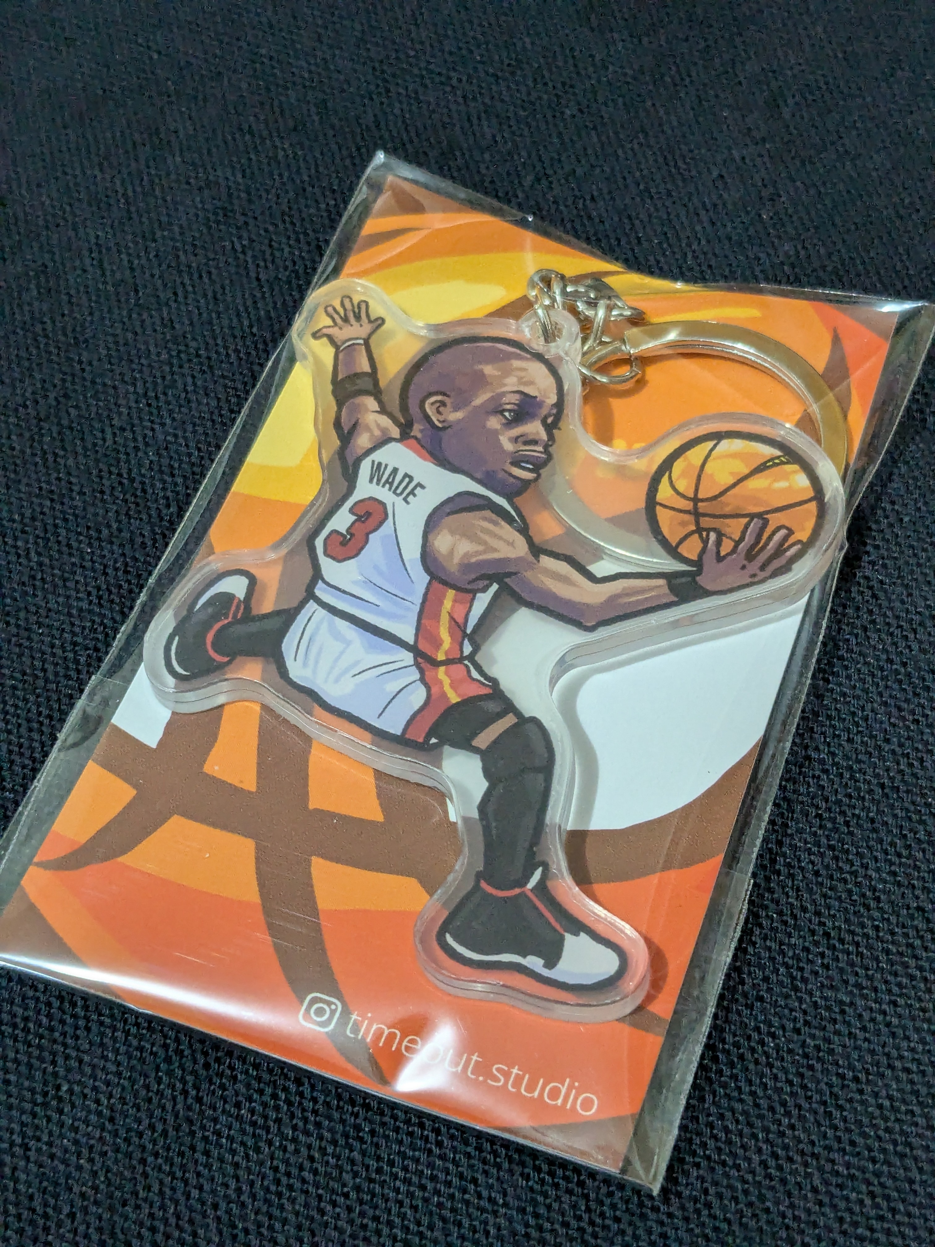 Dwyane Wade 鎖匙扣