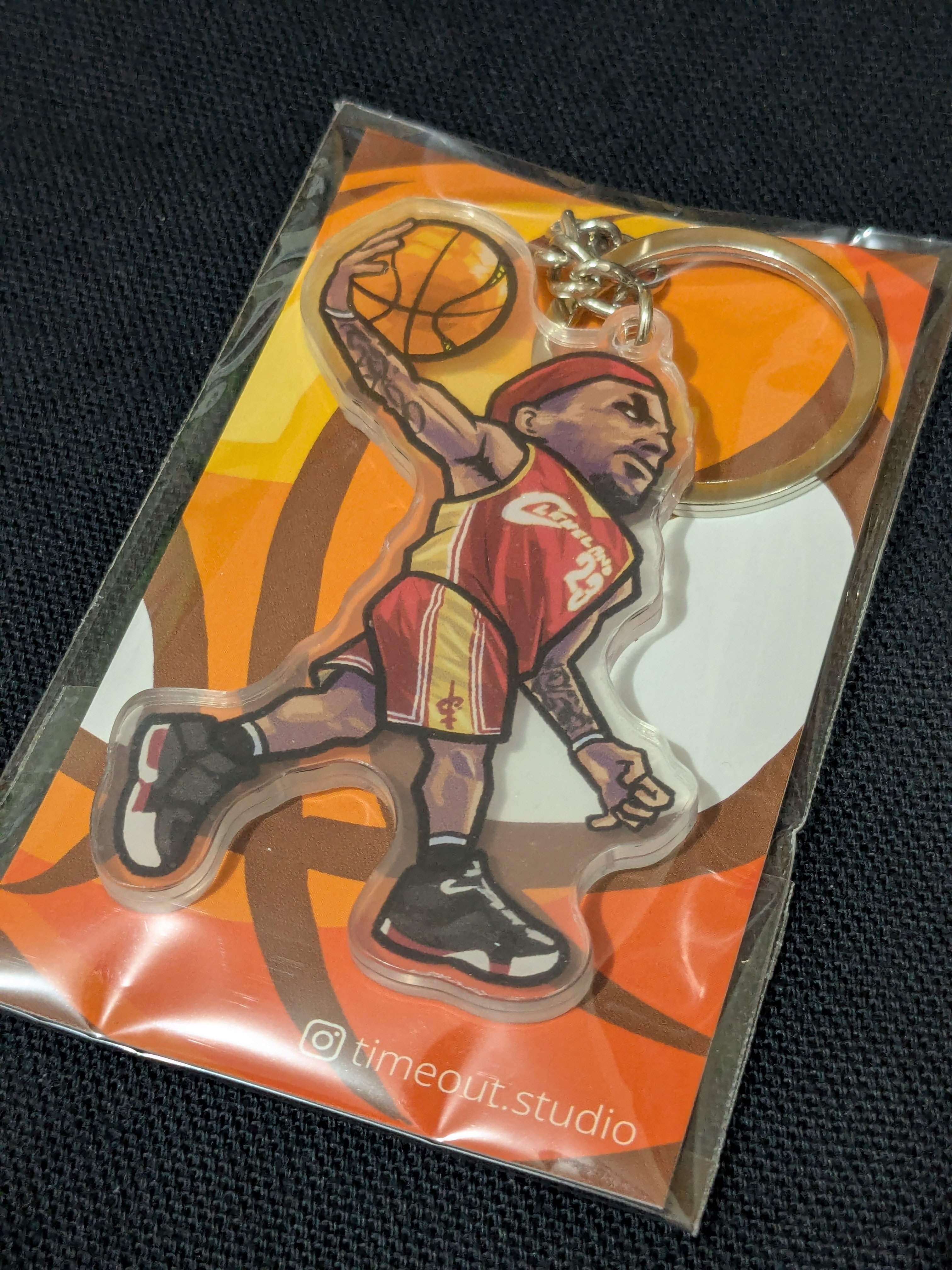 Lebron James Cav 鎖匙扣