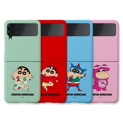 蠟筆小新 - Hard Ring Case - 貼身手機硬殼 Samsung Flip 6 / 5 CD