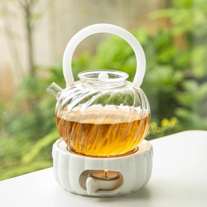 南瓜墊片溫茶爐【D3】