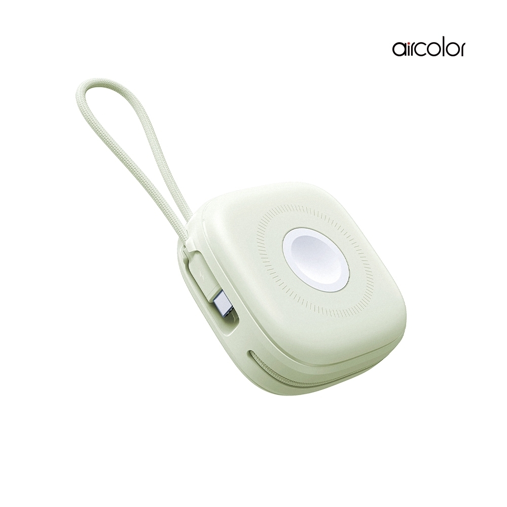 【aircolor】雲朵系六合一 磁吸快充行動電源 10000mAh