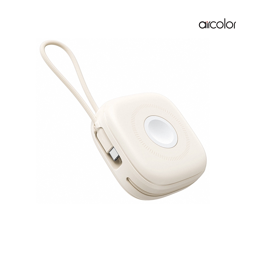 【aircolor】雲朵系六合一 磁吸快充行動電源 10000mAh