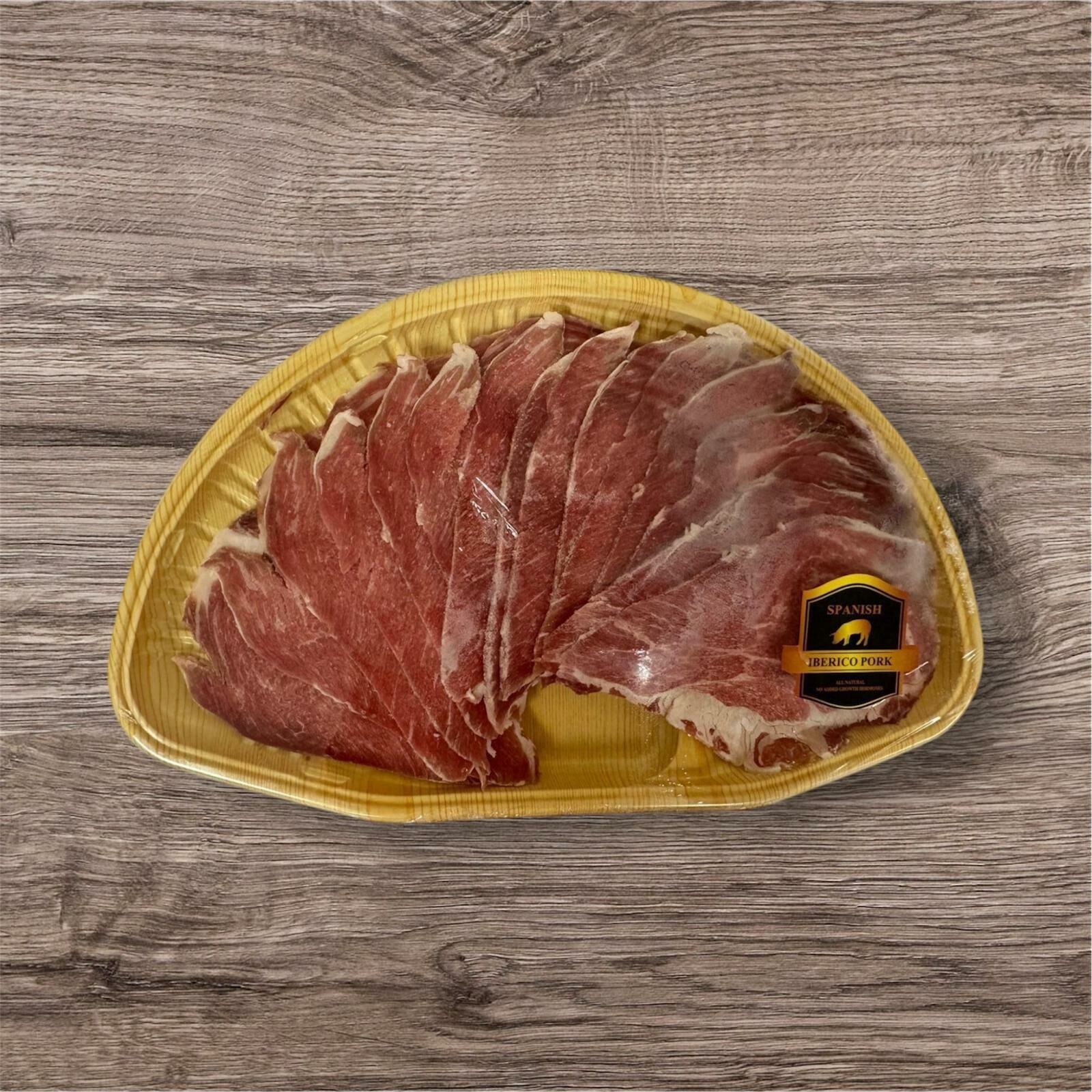 西班牙 IBERICO黑毛豚梅肉 200g 丨黑毛豬肉