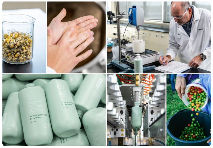 g&h 身體護理系列 從種子到肌膚.一站式追蹤