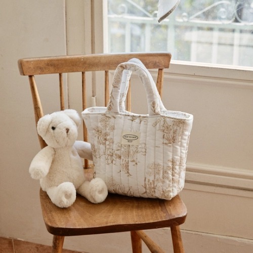 DTD浪漫茹伊印花系列-內建D環綿綿把手尿布包