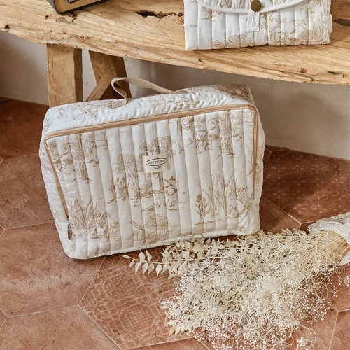 DTD浪漫茹伊印花系列-方形收納旅行包