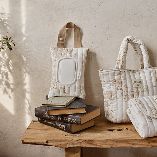 DTD浪漫茹伊印花系列-濕紙巾便攜手提袋