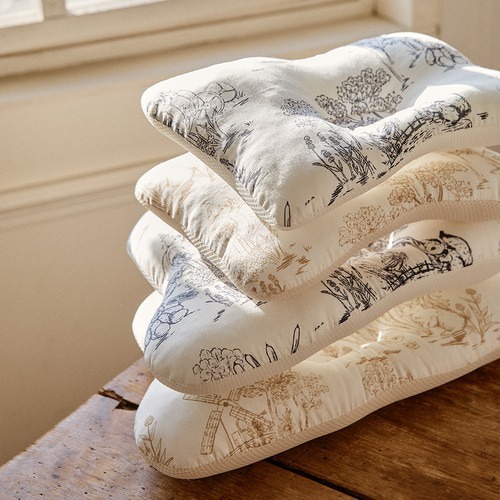 DTD浪漫茹伊印花系列-方形定型枕