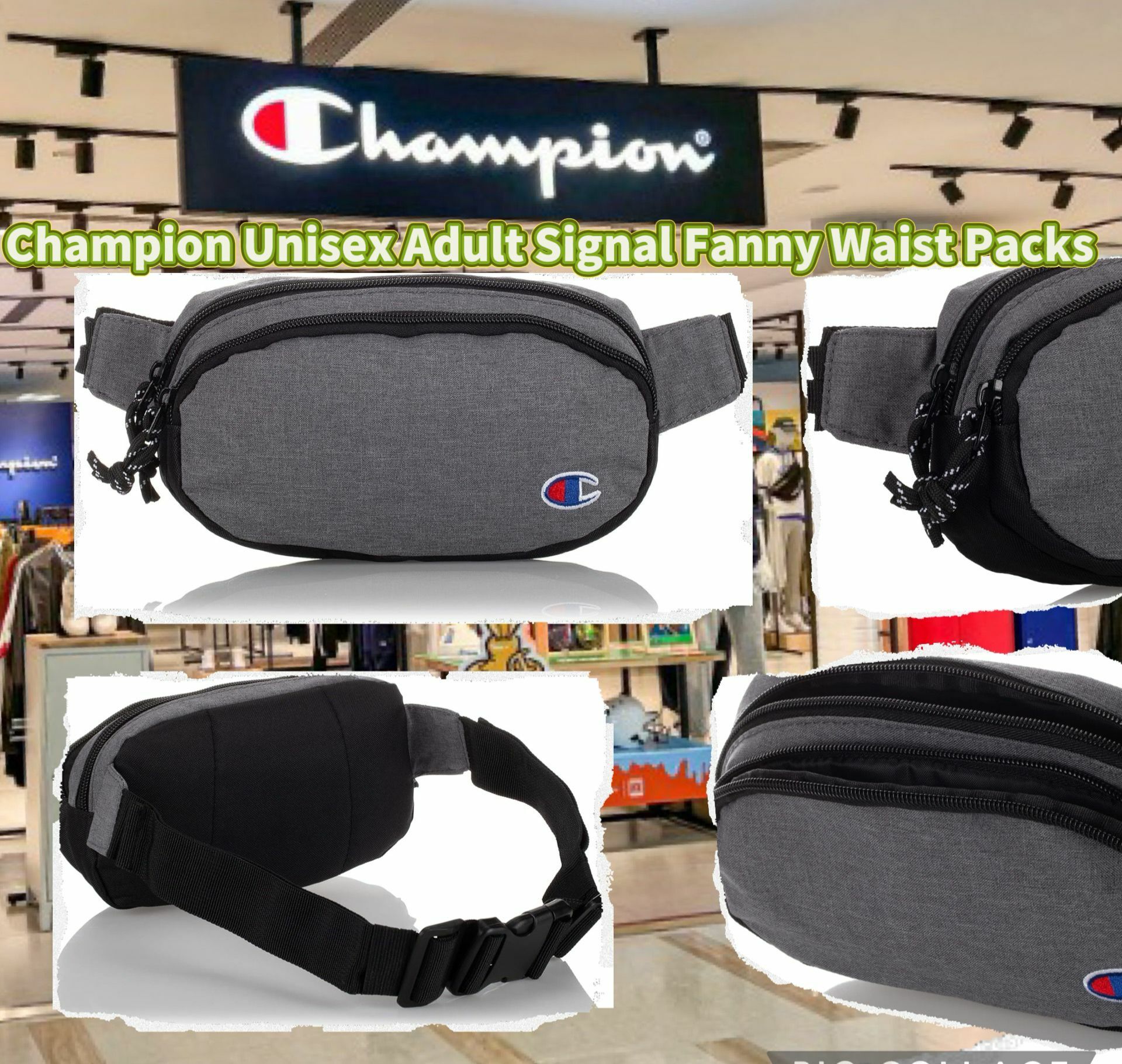 【預購】Champion G122354 胸前/腰兩用包