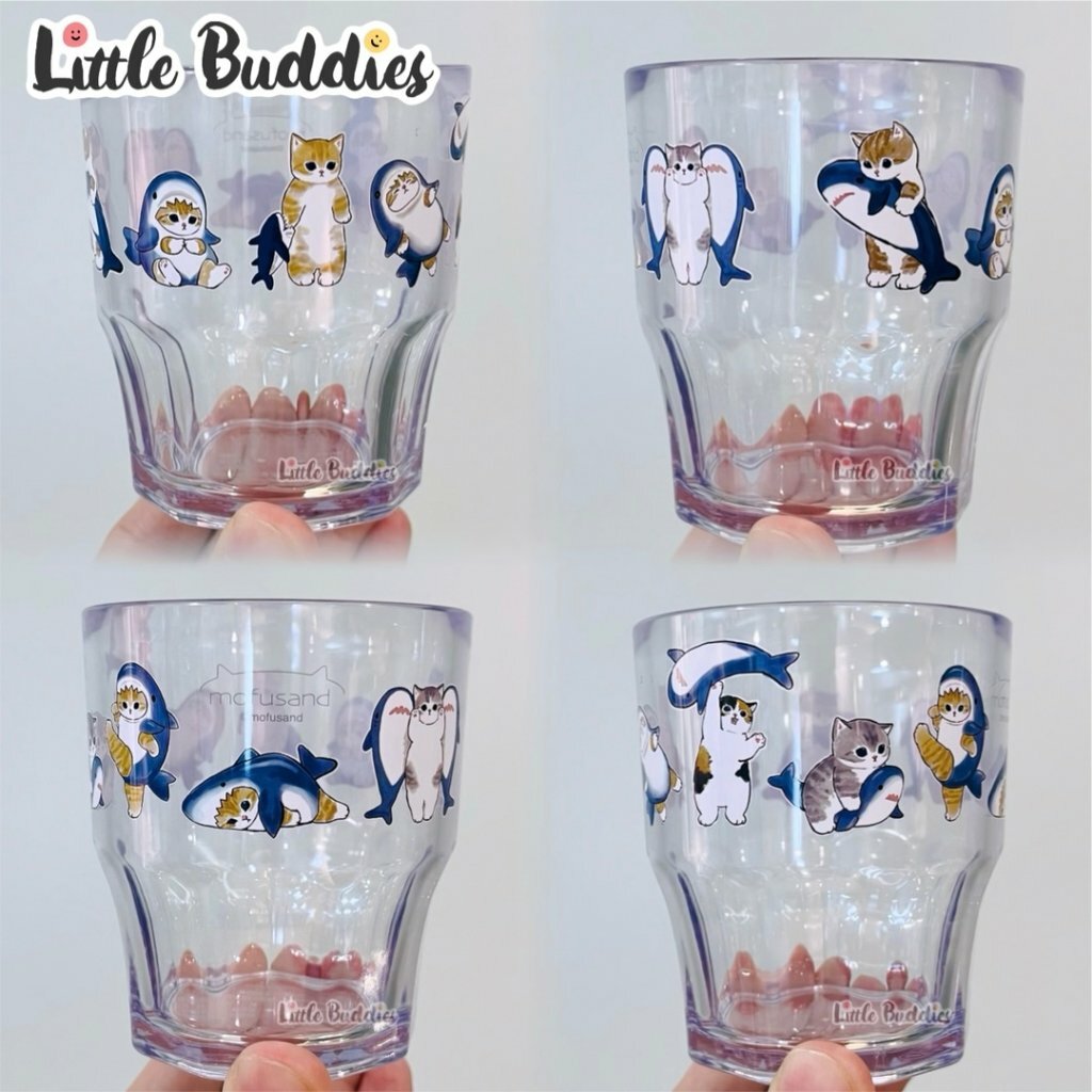 日本製 Mofusand 透明杯