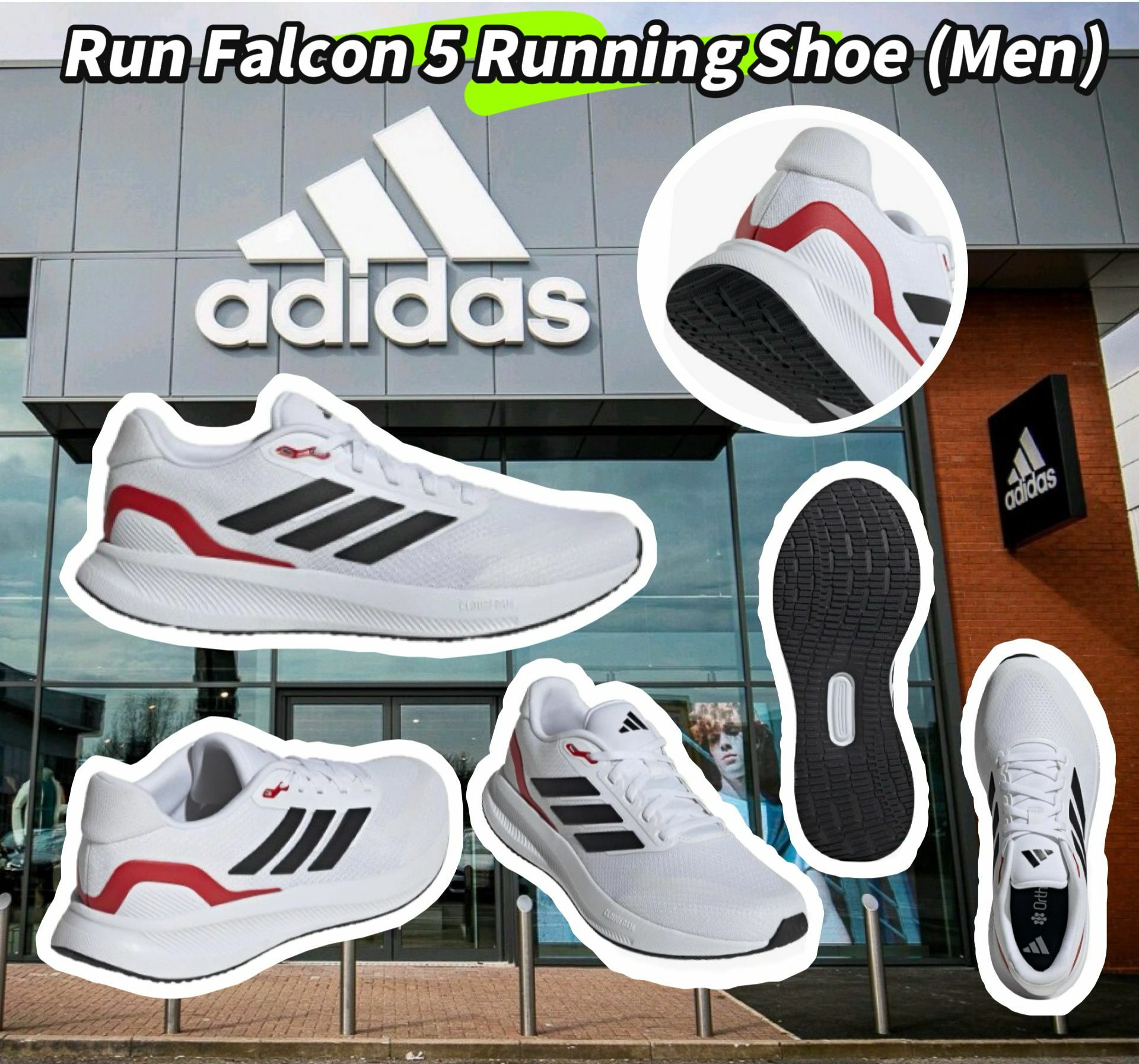 【預購】Adidas Run Falcon 5 G122310 男裝鞋