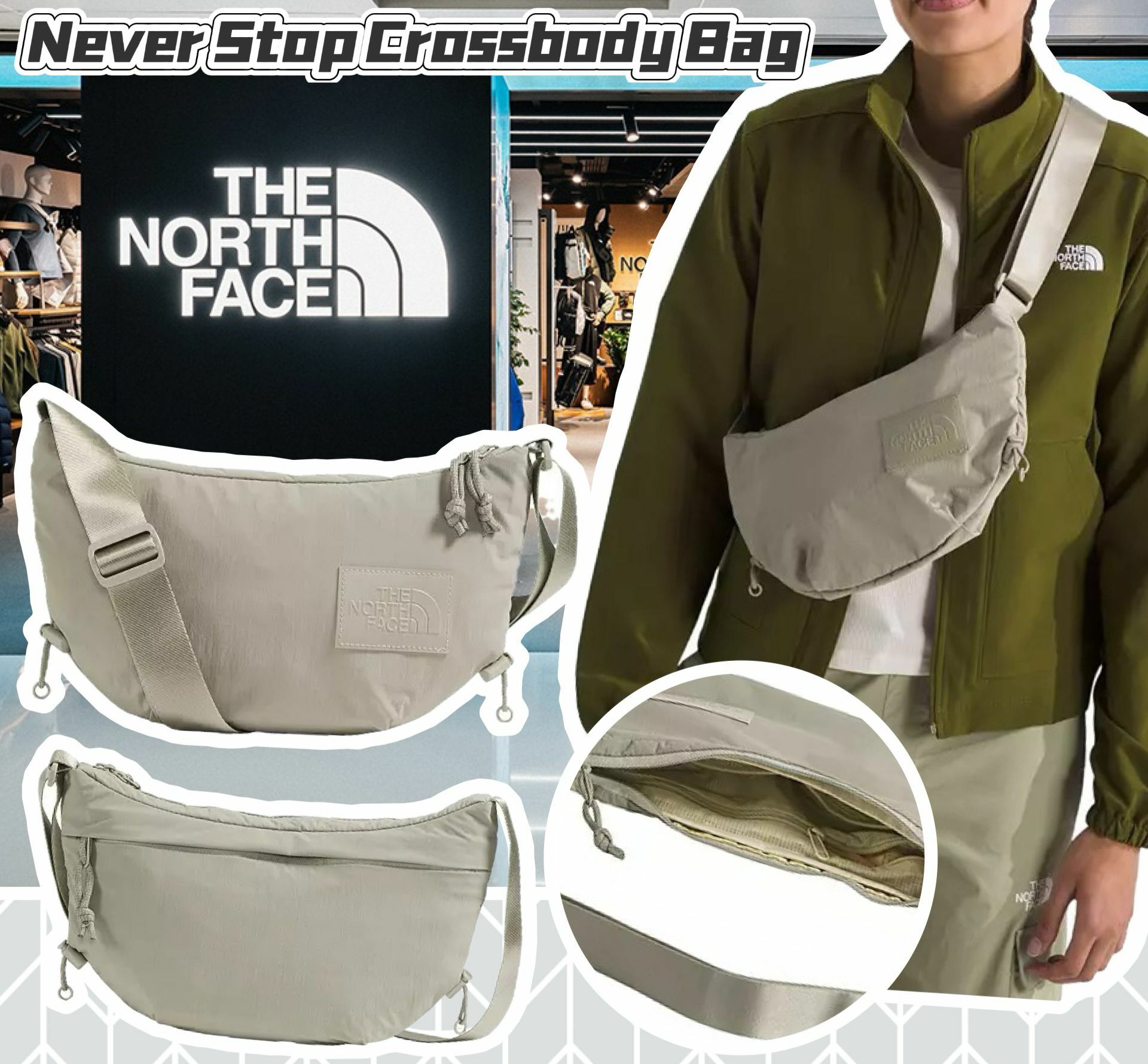 【預購】The North Face Never G122314 斜咩袋