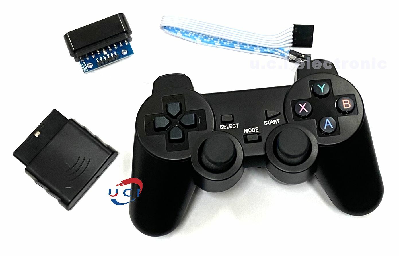 【UCI電子】(Z-1) PS2手柄機器人遙控器 51 STM32 2.4G無線 送轉接板