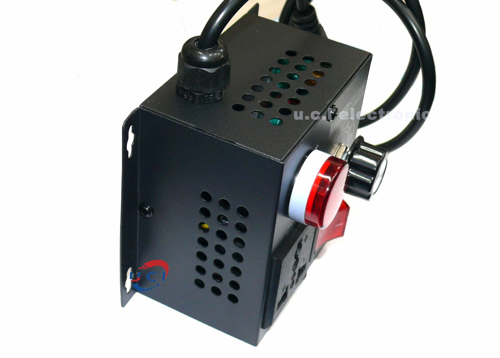 【UCI電子】 (二S-6) 電壓調速器5000W無極調壓控制器 調溫調光減速 AC110V/220V單相交流調速器開關