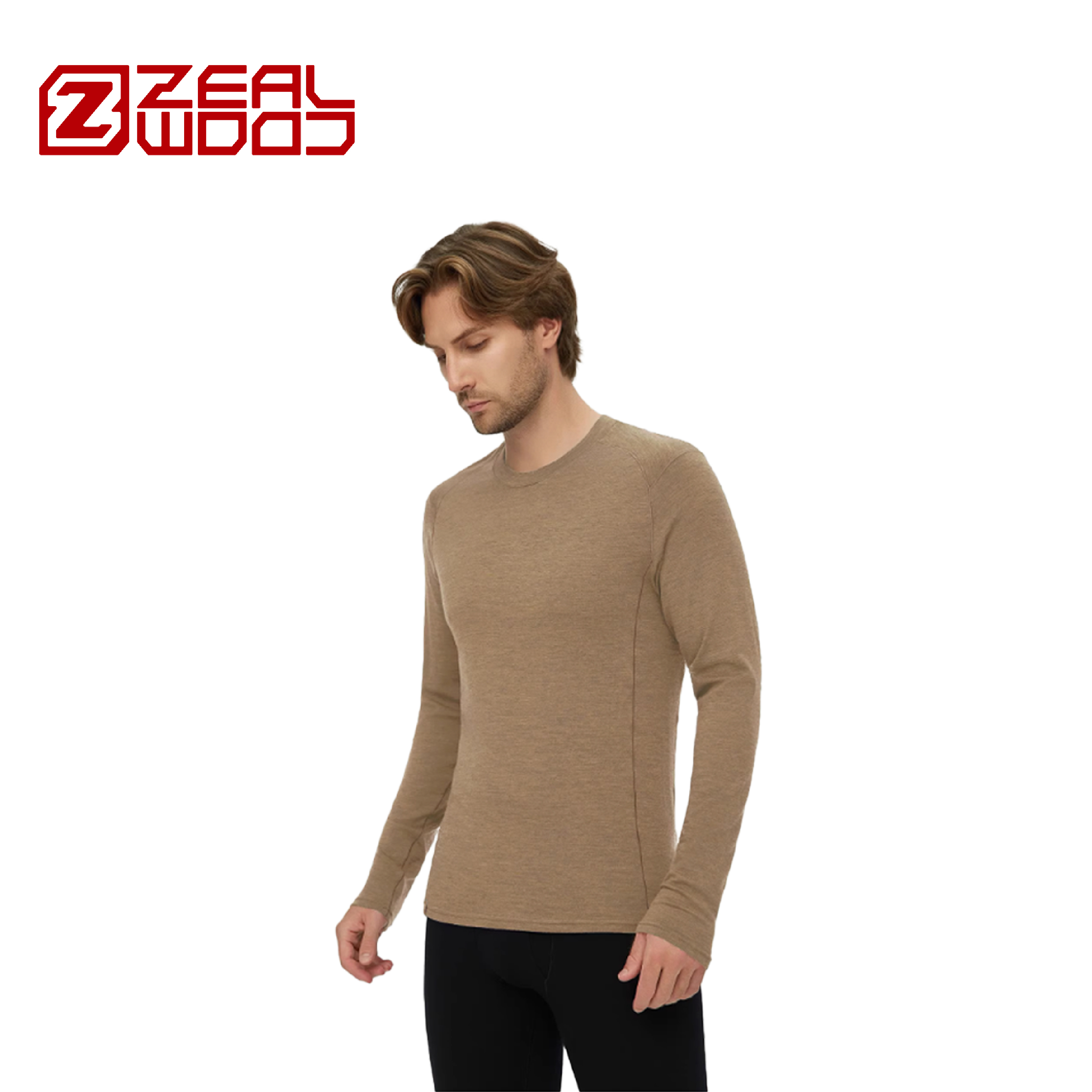 ZEALWOOD 賽樂 美麗諾圓領羊毛衣 200g 男款 (3色) WOOL/保暖/親膚 12PCZ24103