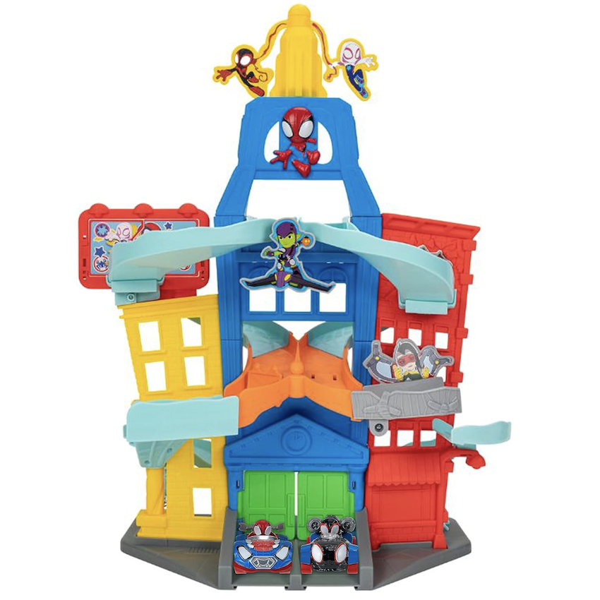 美國 Marvel Spidey and His Amazing Friends 城市套裝