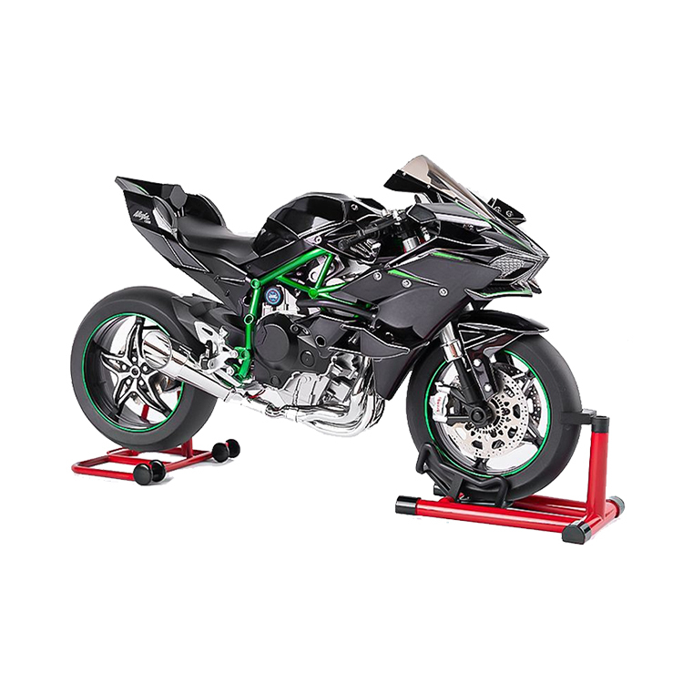 【限時折扣＋新版上市】KAWASAKI 川崎 H2R 1:6模型 可點火 仿真噴霧動態版